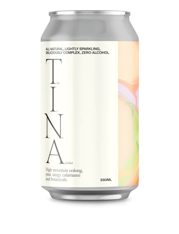 T.I.N.A Sparkling Oolong, Calamansi, Rose and Lemon Myrtle, 330ml