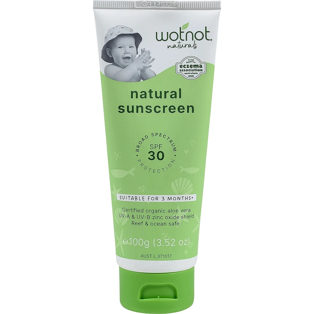 WOTNOT Baby Sunscreen SPF30+, 100g